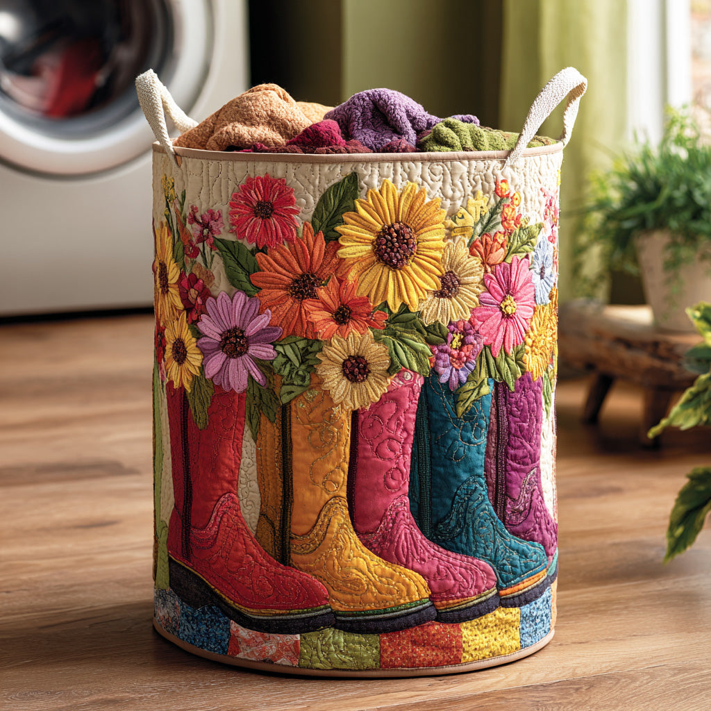 Flower Breeze Laundry Basket Laundry Gifts, Housewarming Gift Ideas, Mother's Day Gifts