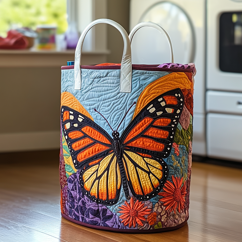Flutter Bloom Laundry Basket Laundry Gifts, Housewarming Gift Ideas, Mother's Day Gifts