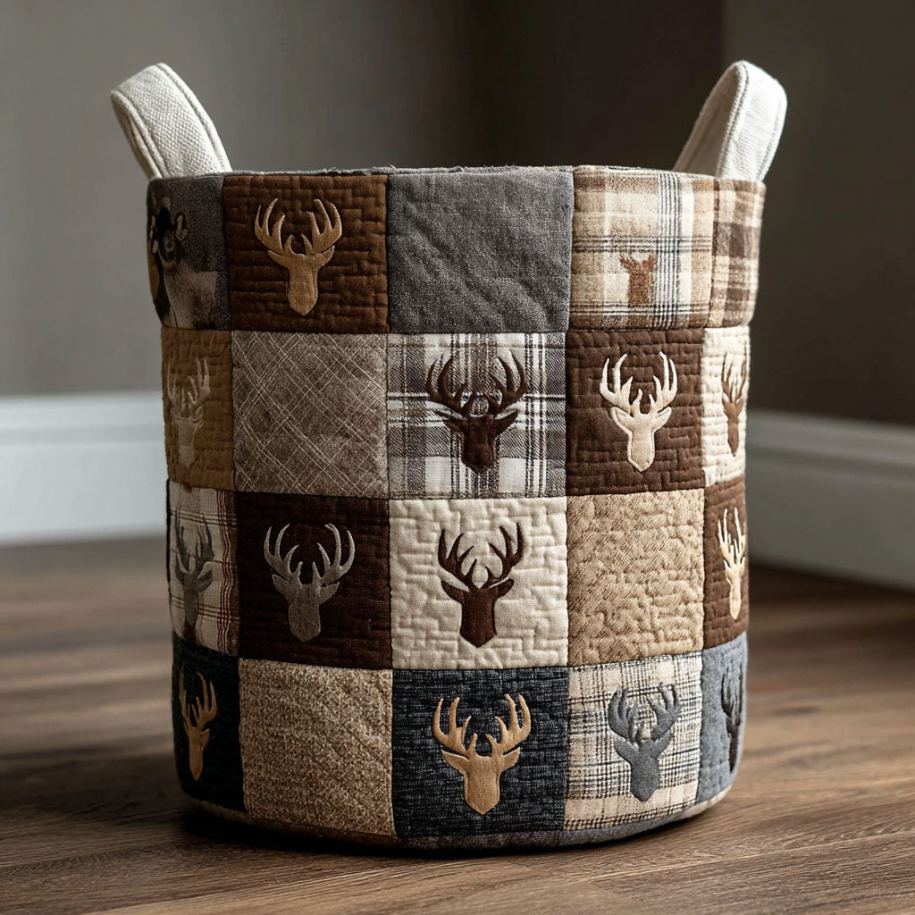 Forest Antlers Laundry Basket Laundry Gifts, Housewarming Gift Ideas, Mother's Day Gifts