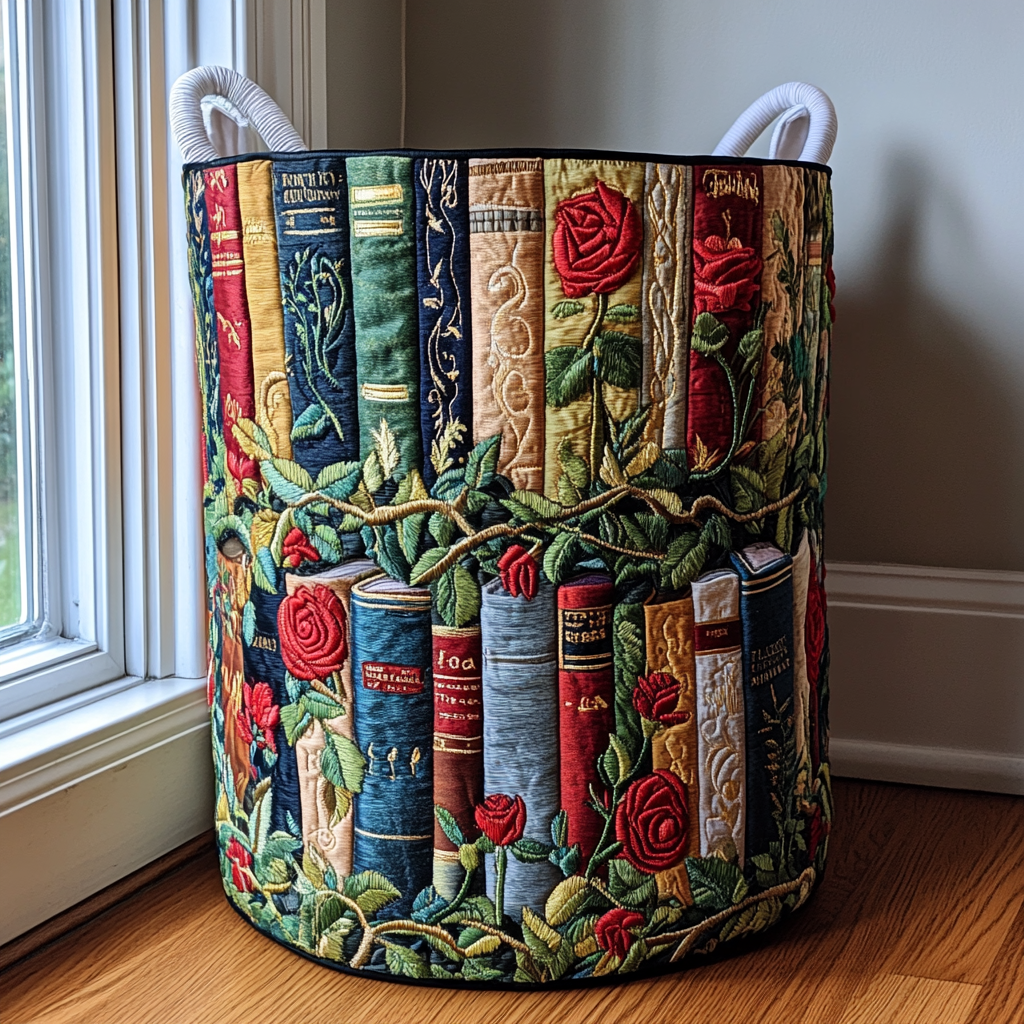 Forest Books Laundry Basket Laundry Gifts, Housewarming Gift Ideas, Mother's Day Gifts
