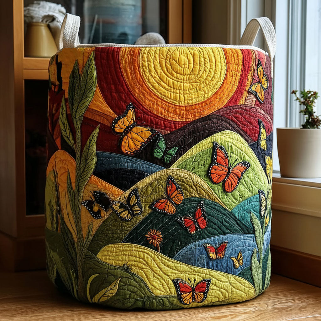 Forest Butterfly Laundry Basket Laundry Gifts, Housewarming Gift Ideas, Mother's Day Gifts