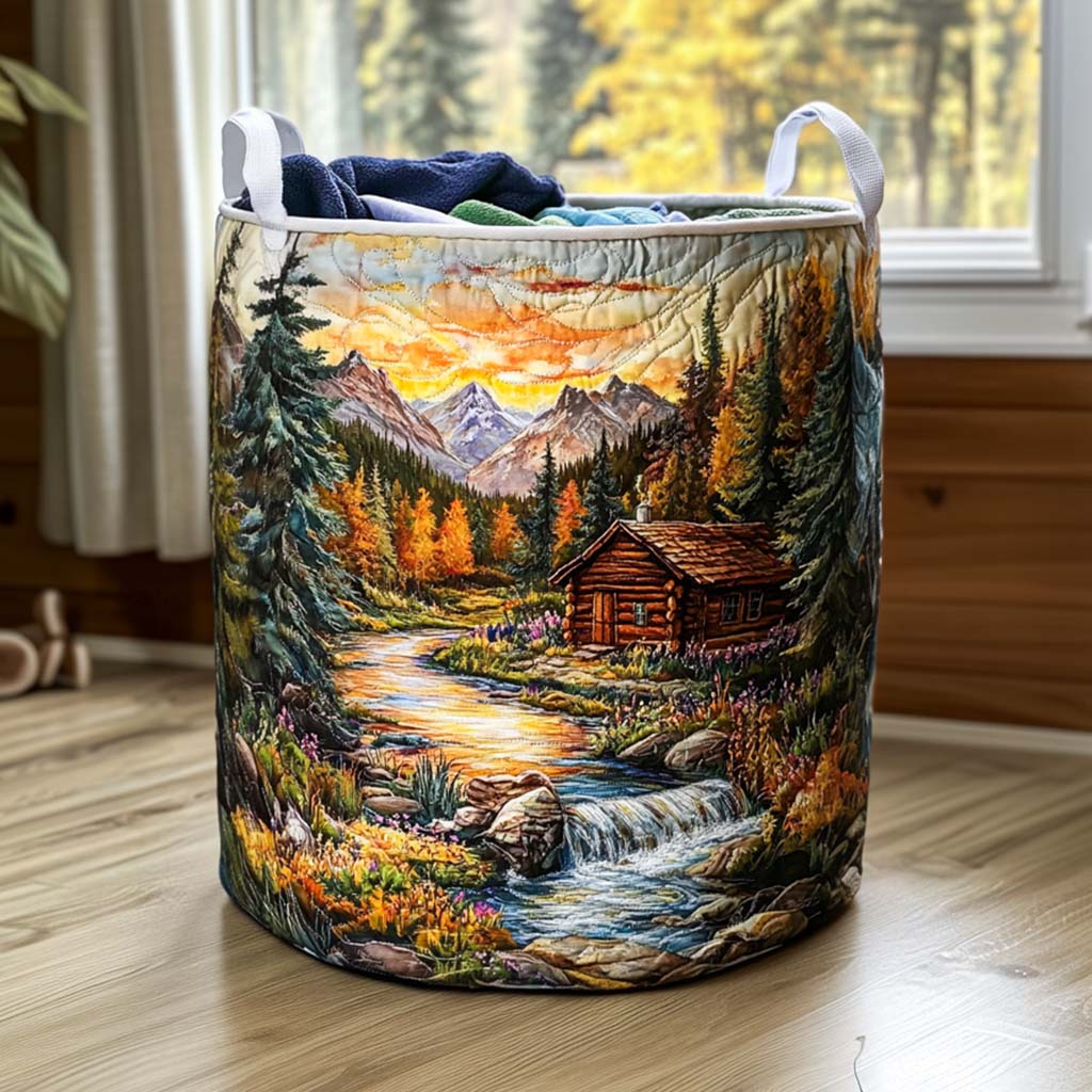 Forest Escape Laundry Basket Laundry Gifts, Housewarming Gift Ideas, Mother's Day Gifts