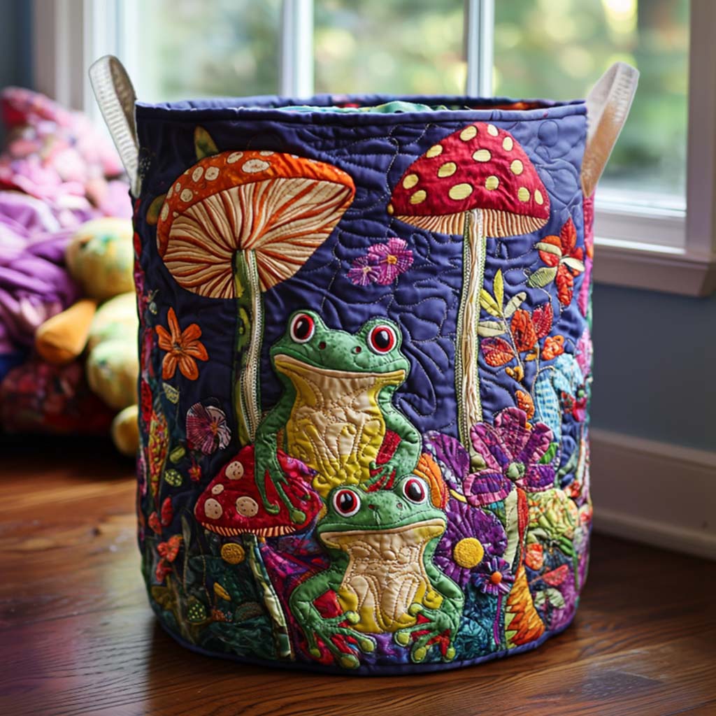 Forest Frogs Laundry Basket Laundry Gifts, Housewarming Gift Ideas, Mother's Day Gifts