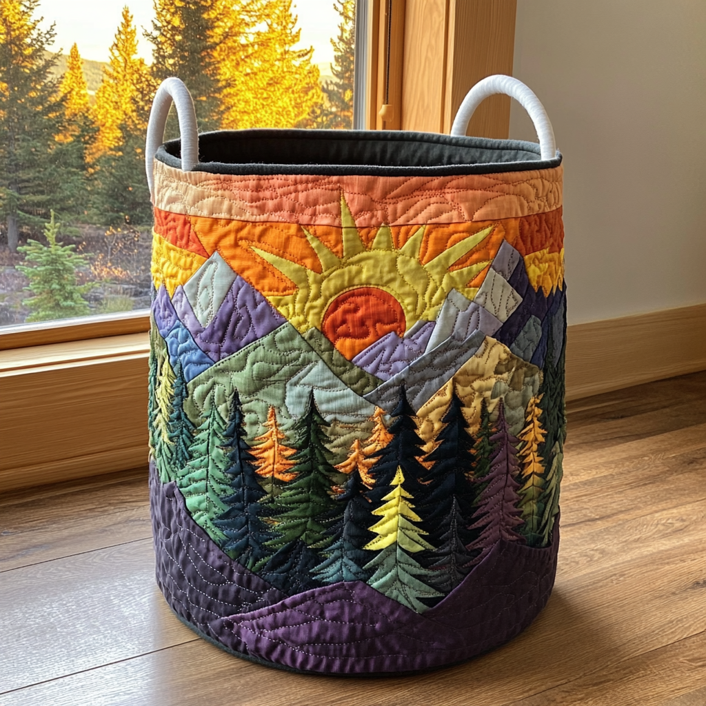 Forest Glow Laundry Basket Laundry Gifts, Housewarming Gift Ideas, Mother's Day Gifts