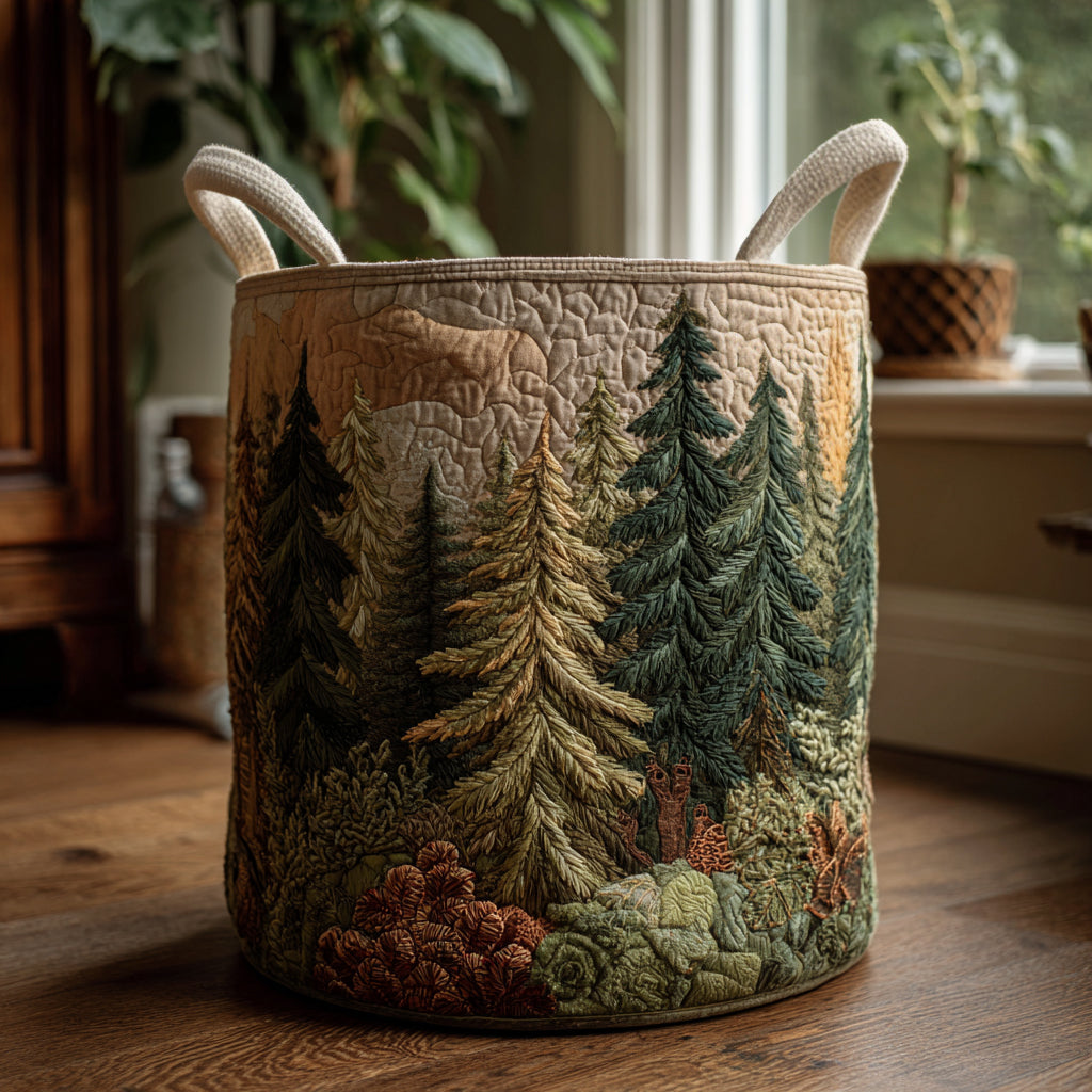 Forest Harmony Laundry Basket Laundry Gifts, Housewarming Gift Ideas, Mother's Day Gifts