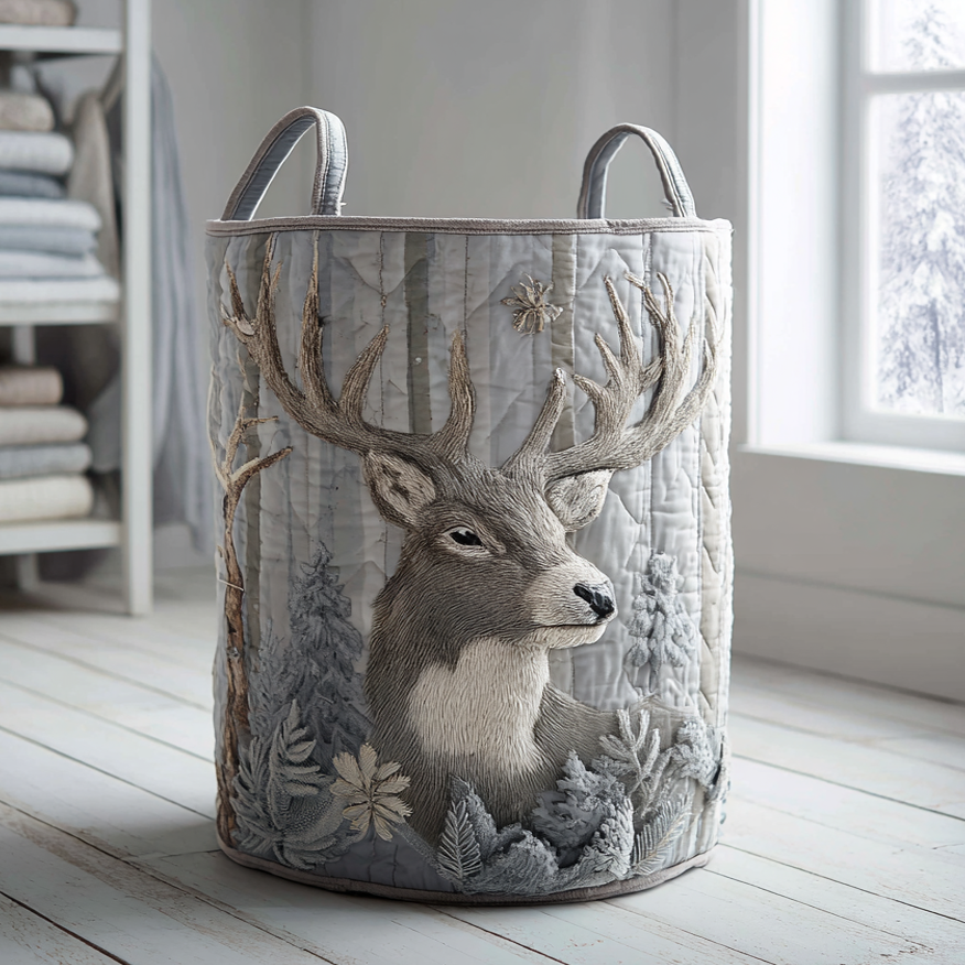 Forest Majesty Laundry Basket Laundry Gifts, Housewarming Gift Ideas, Mother's Day Gifts
