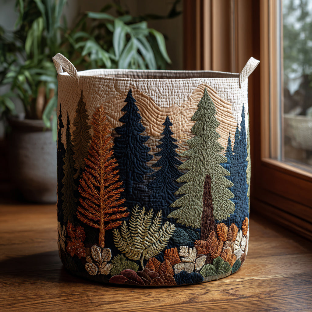 Forest Retreat Laundry Basket Laundry Gifts, Housewarming Gift Ideas, Mother's Day Gifts