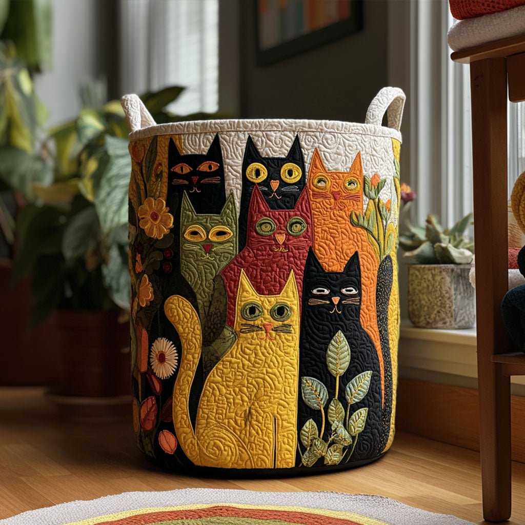 Forest Whiskers Laundry Basket Laundry Gifts, Housewarming Gift Ideas, Mother's Day Gifts