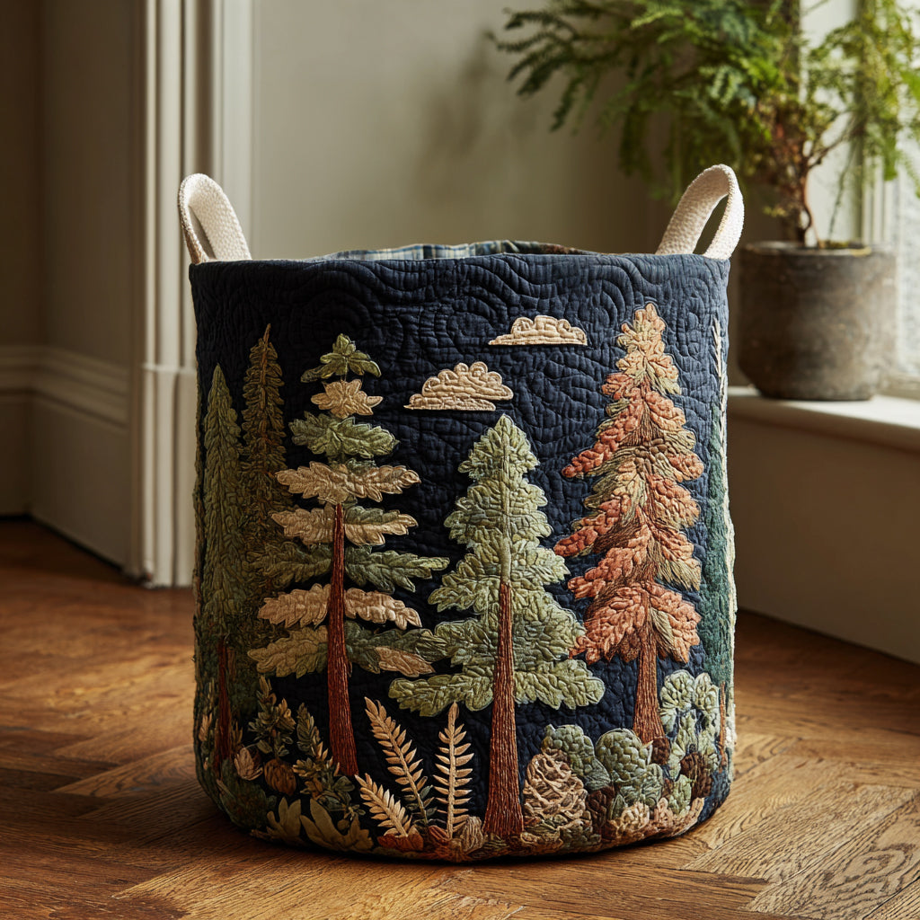 Forest Whisper Laundry Basket Laundry Gifts, Housewarming Gift Ideas, Mother's Day Gifts
