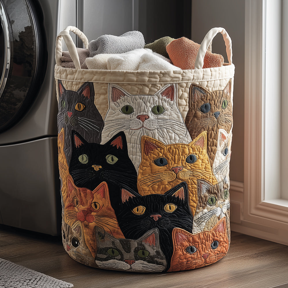 Furry Faces Laundry Basket Laundry Gifts, Housewarming Gift Ideas, Mother's Day Gifts
