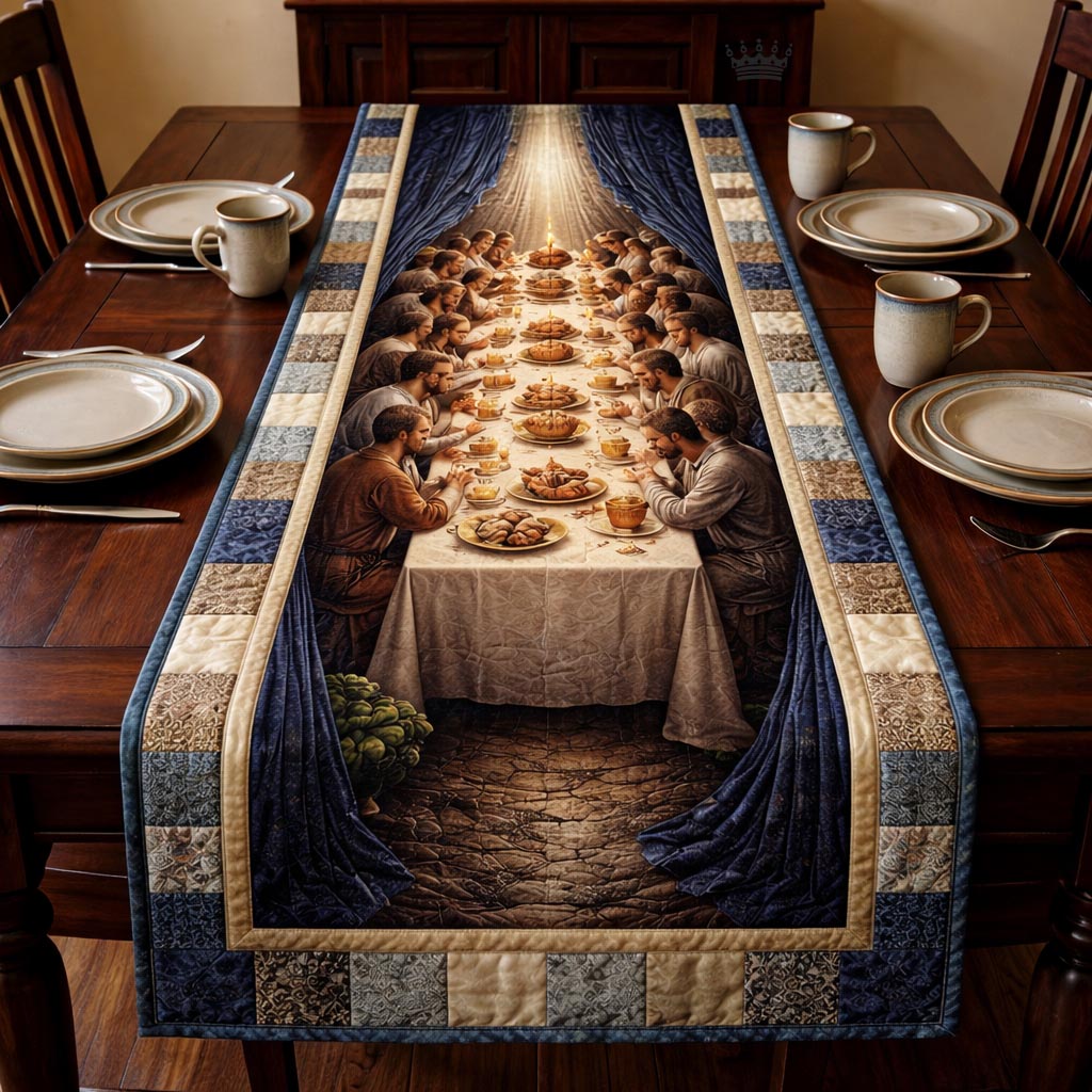 Exodus Journey Quilted Table Runner, Easter Table Runner, Spring Table Runner, Mother's Day Gifts