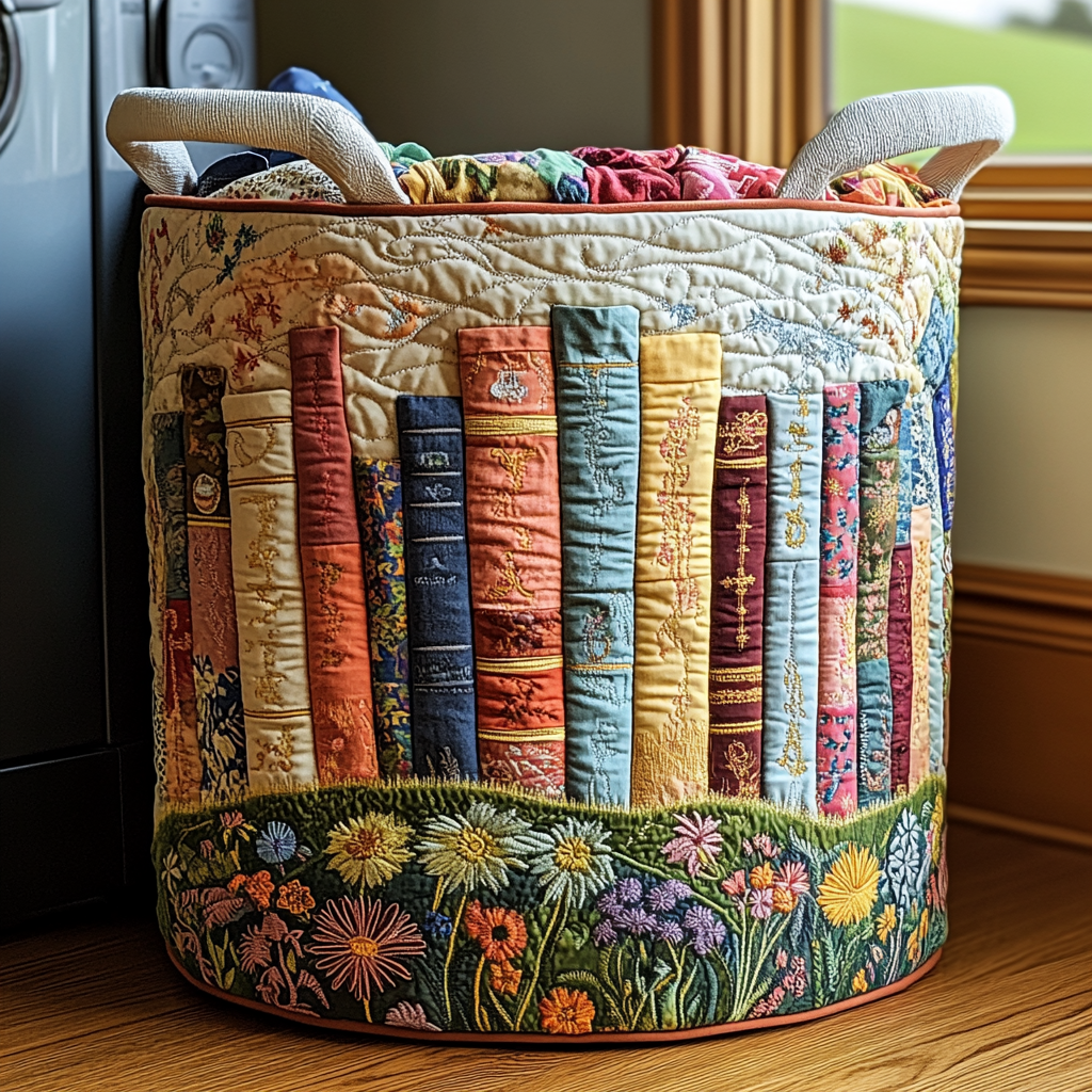 Garden Books Laundry Basket Laundry Gifts, Housewarming Gift Ideas, Mother's Day Gifts