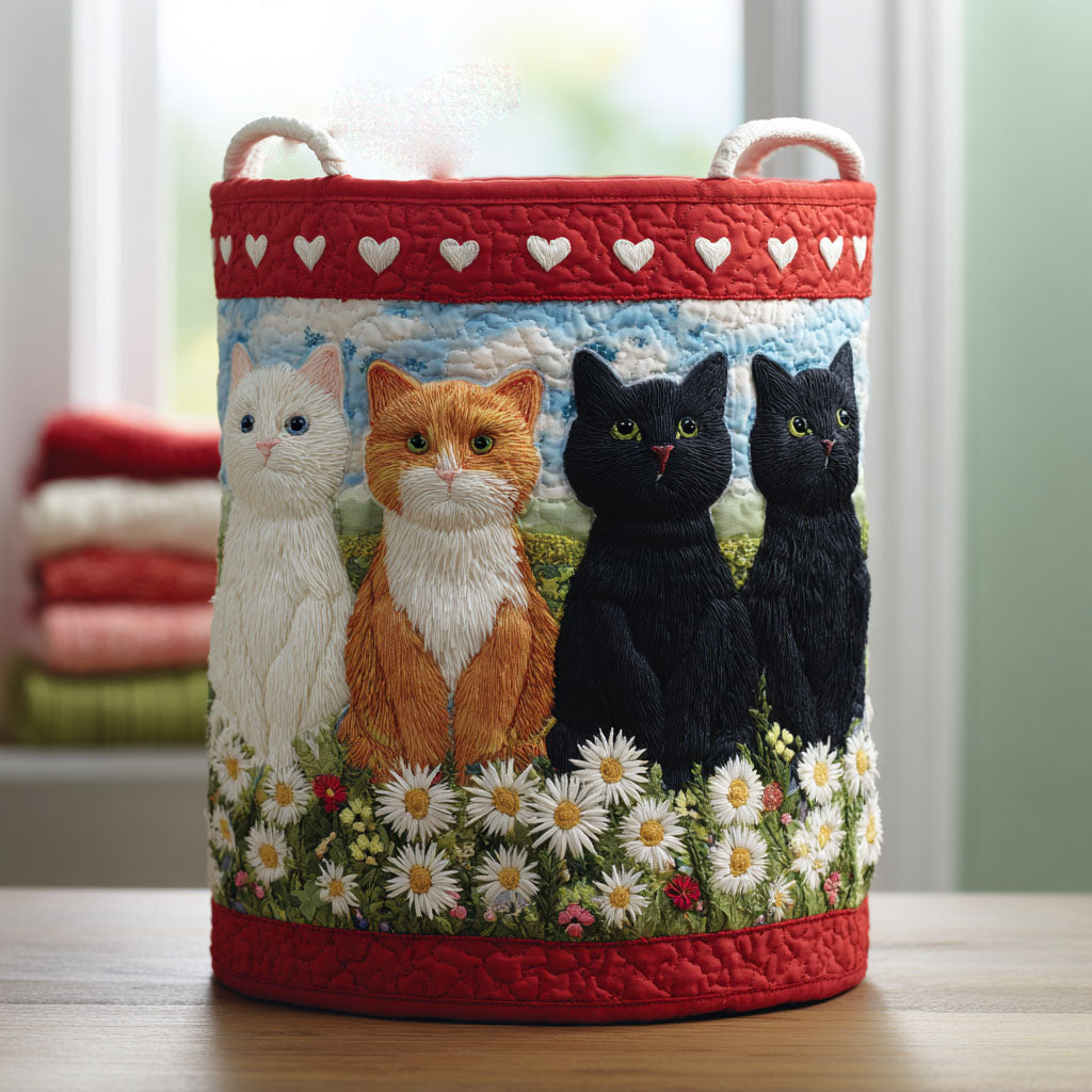 Gentle Cat Laundry Basket Laundry Gifts, Housewarming Gift Ideas, Mother's Day Gifts