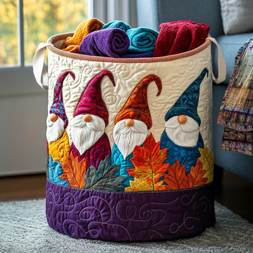 Gnome Joy Laundry Basket Laundry Gifts, Housewarming Gift Ideas, Mother's Day Gifts