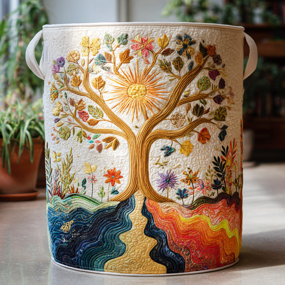 Golden Growth Laundry Basket Laundry Gifts, Housewarming Gift Ideas, Mother's Day Gifts