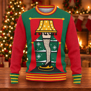Leg Lamp Ugly Christmas Sweater - view 6