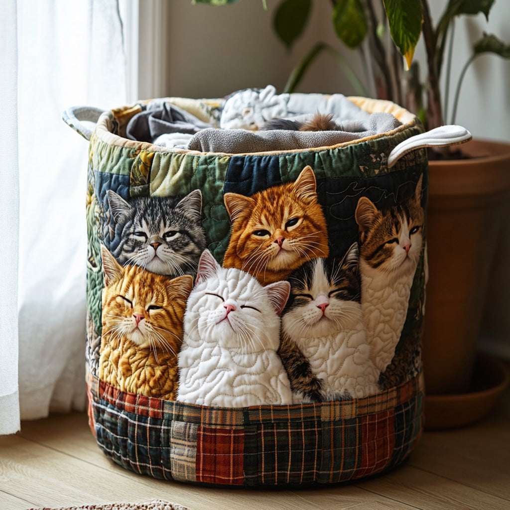 Happy Whiskers Laundry Basket Laundry Gifts, Housewarming Gift Ideas, Mother's Day Gifts