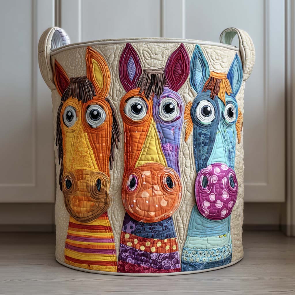 Happy Herd Laundry Basket Laundry Gifts, Housewarming Gift Ideas, Mother's Day Gifts