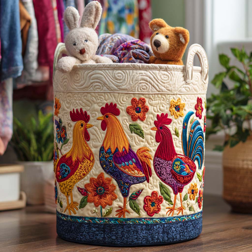 Hen Haven Laundry Basket Laundry Gifts, Housewarming Gift Ideas, Mother's Day Gifts
