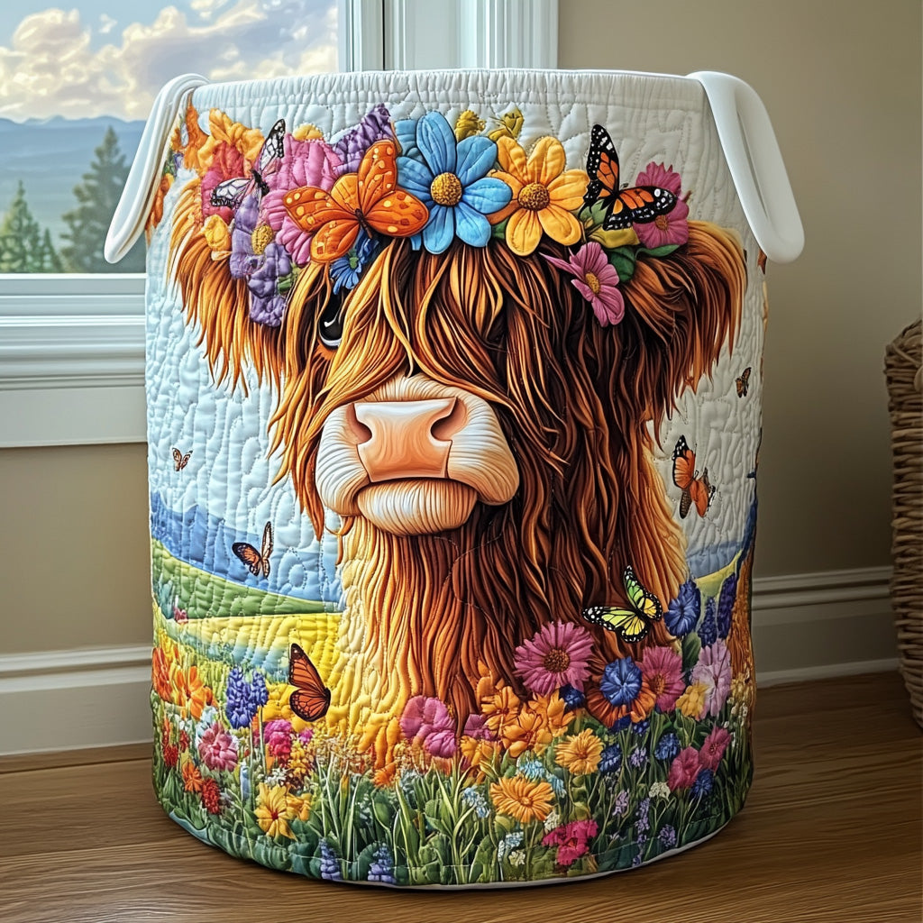 Highland Bliss Laundry Basket Laundry Gifts, Housewarming Gift Ideas, Mother's Day Gifts