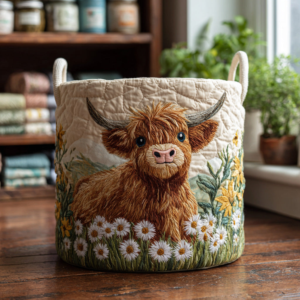 Highland Charm Laundry Basket Laundry Gifts, Housewarming Gift Ideas, Mother's Day Gifts