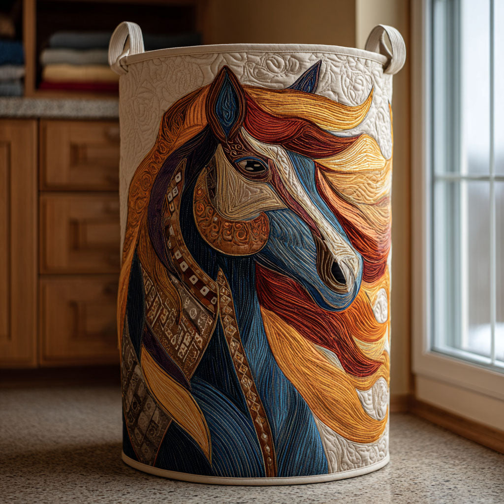 Horse Spirit Laundry Basket Laundry Gifts, Housewarming Gift Ideas, Mother's Day Gifts