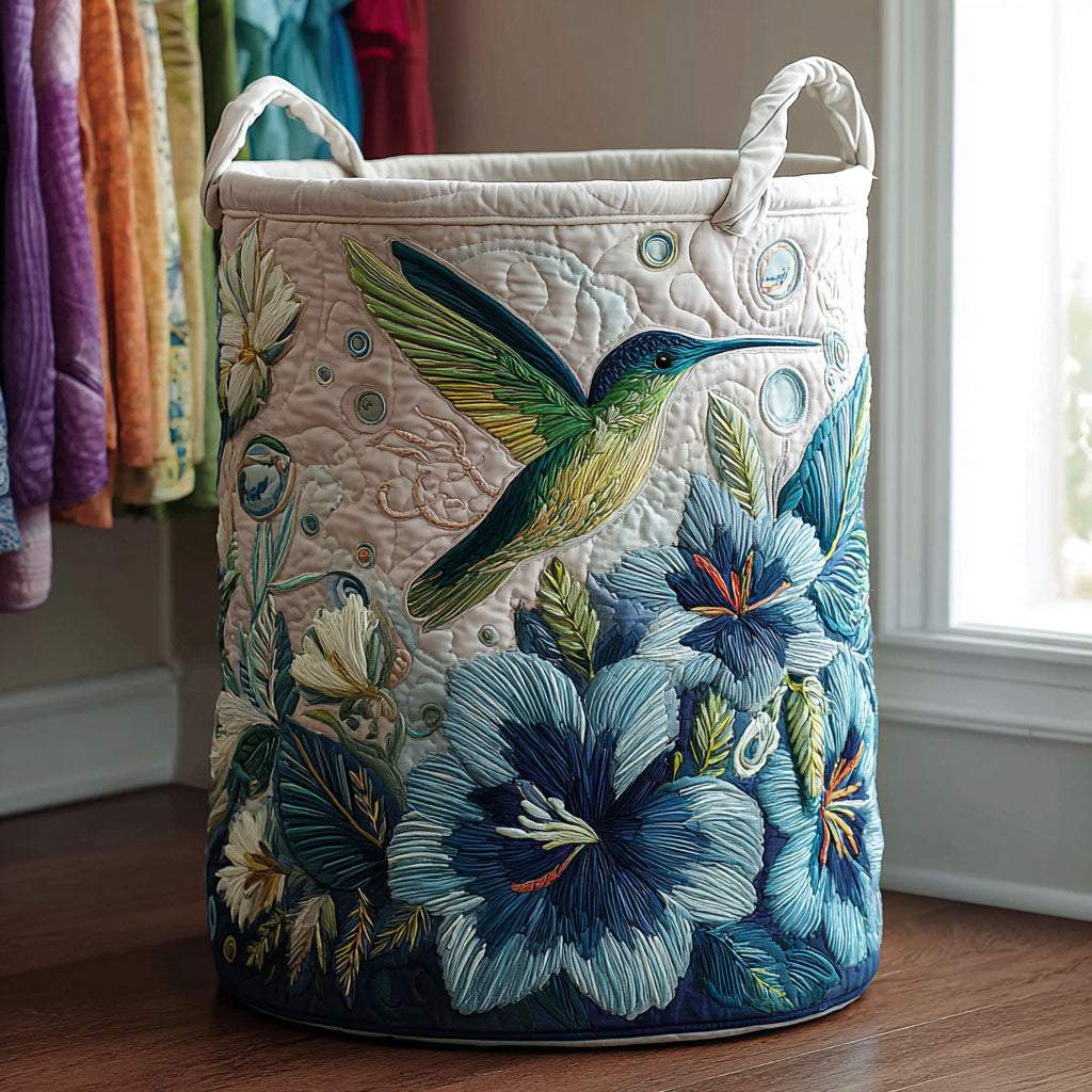Hummingbird Grace Laundry Basket Laundry Gifts, Housewarming Gift Ideas, Mother's Day Gifts