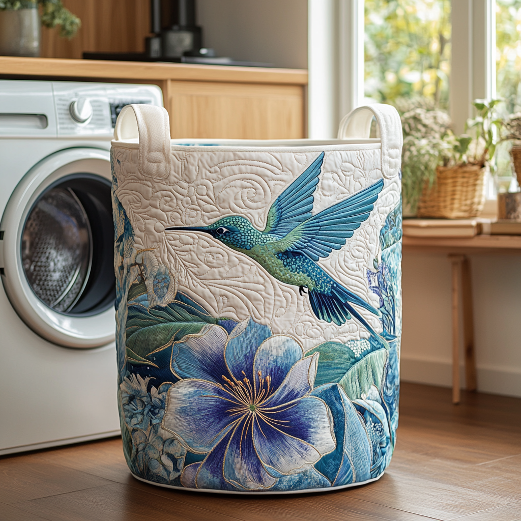 Hummingbird Nest Laundry Basket Laundry Gifts, Housewarming Gift Ideas, Mother's Day Gifts