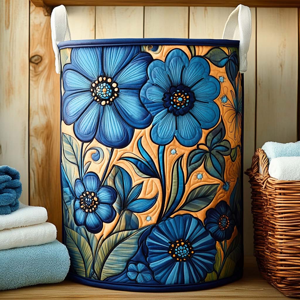 Indigo Bloom Harmony Laundry Basket Laundry Gifts, Housewarming Gift Ideas, Mother's Day Gifts