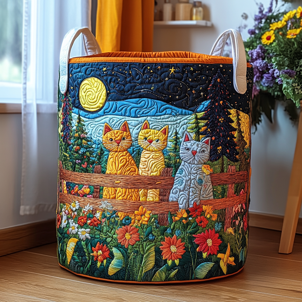 Lazy Cat Laundry Basket Laundry Gifts, Housewarming Gift Ideas, Mother's Day Gifts