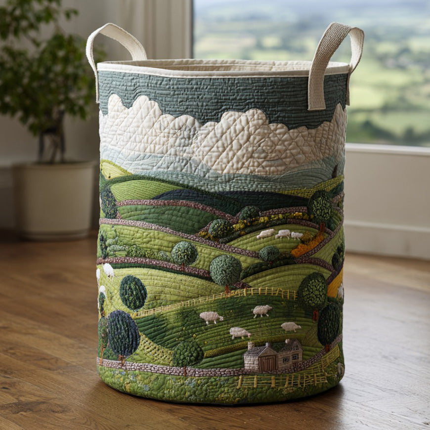Little Sheep Field Laundry Basket Laundry Gifts, Housewarming Gift Ideas, Mother's Day Gifts