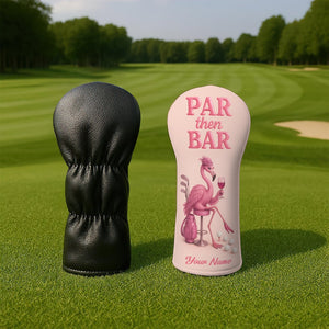 Flamingo Golf Head Cover - Custom Golf Headcovers Gift - View 5