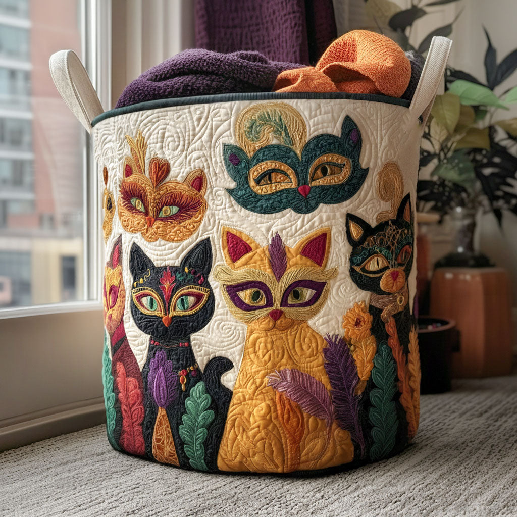 Mardi Paws Laundry Basket Laundry Gifts, Housewarming Gift Ideas, Mother's Day Gifts
