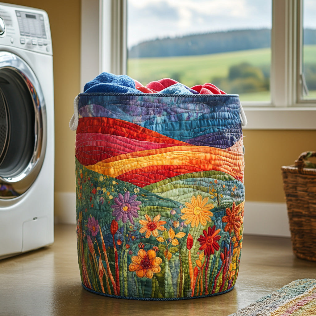 Meadow Bloom Laundry Basket Laundry Gifts, Housewarming Gift Ideas, Mother's Day Gifts