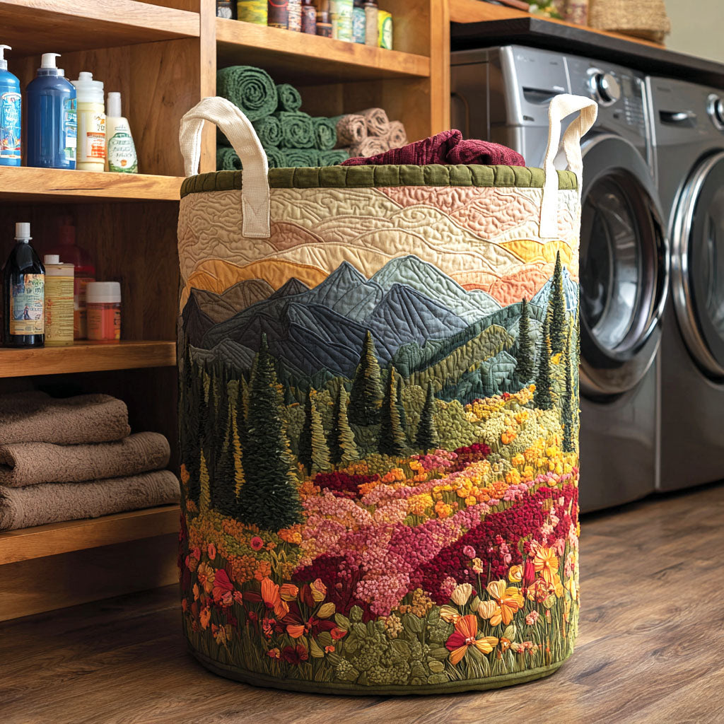 Meadow Escape Laundry Basket Laundry Gifts, Housewarming Gift Ideas, Mother's Day Gifts