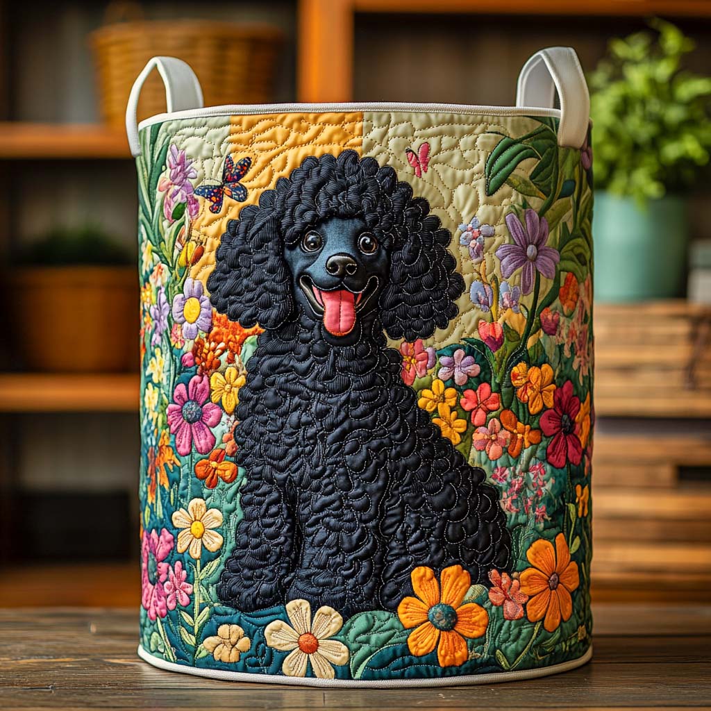 Midnight Garden Smile Laundry Basket Laundry Gifts, Housewarming Gift Ideas, Mother's Day Gifts