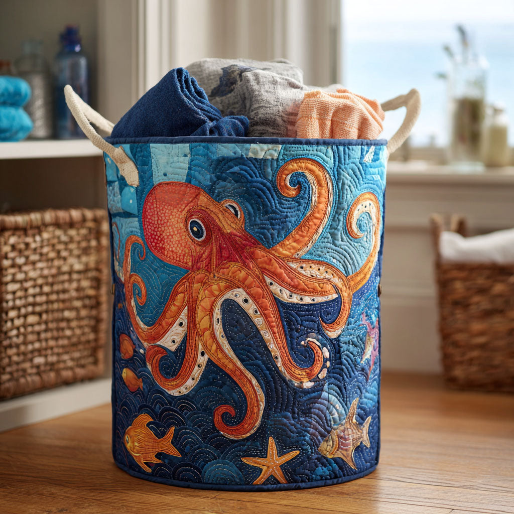 Mighty Octopus Laundry Basket Laundry Gifts, Housewarming Gift Ideas, Mother's Day Gifts
