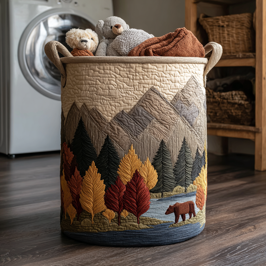 Mountain View Laundry Basket Laundry Gifts, Housewarming Gift Ideas, Mother's Day Gifts