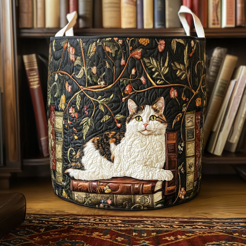 Mystic Cat Laundry Basket Laundry Gifts, Housewarming Gift Ideas, Mother's Day Gifts