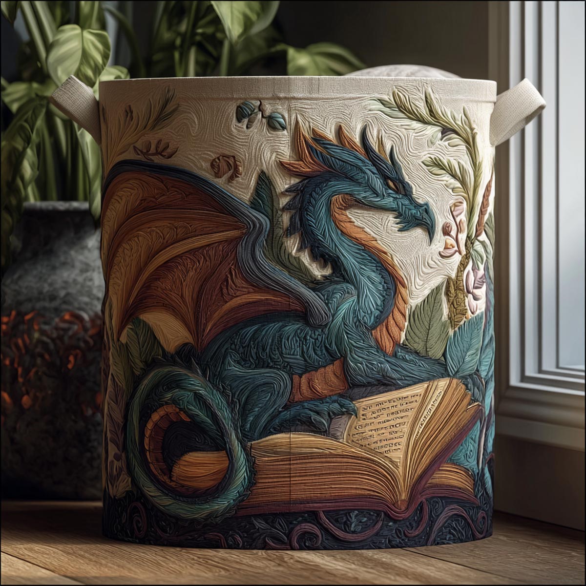Mystic Flame Laundry Basket Laundry Gifts, Housewarming Gift Ideas, Mother's Day Gifts