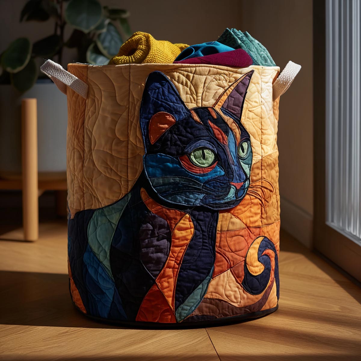 Mystic Paws Laundry Basket Laundry Gifts, Housewarming Gift Ideas, Mother's Day Gifts