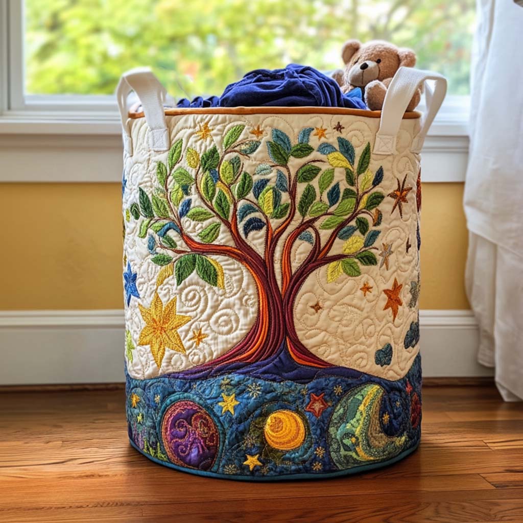 Mystic Tree Laundry Basket Laundry Gifts, Housewarming Gift Ideas, Mother's Day Gifts
