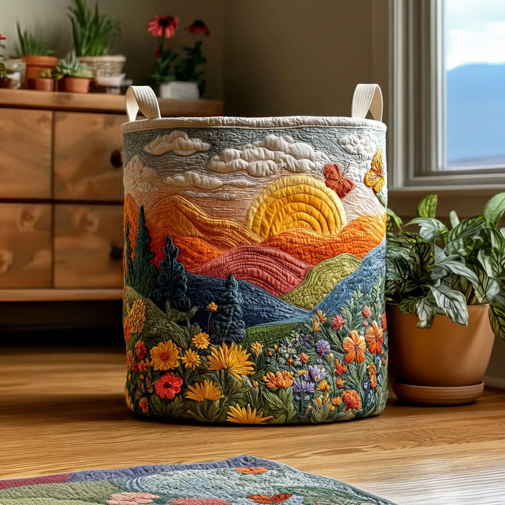 Nature Bloom Laundry Basket Laundry Gifts, Housewarming Gift Ideas, Mother's Day Gifts