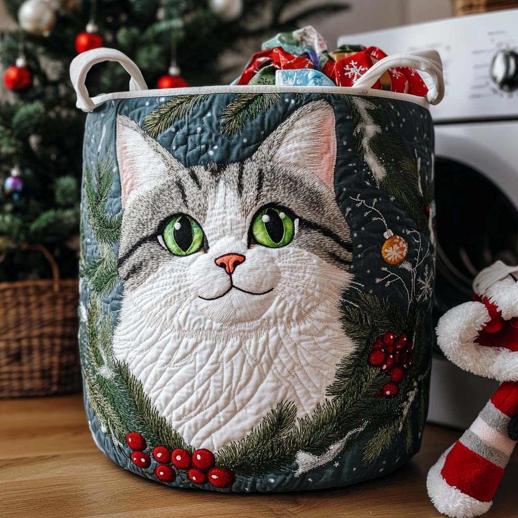 Naughty Cat Laundry Basket Laundry Gifts, Housewarming Gift Ideas, Mother's Day Gifts