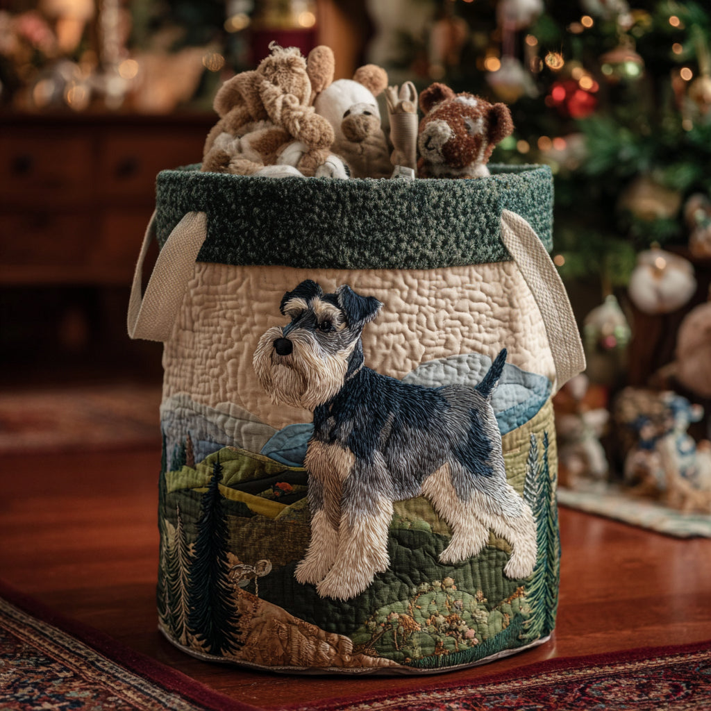 Noble Schnauzer Laundry Basket Laundry Gifts, Housewarming Gift Ideas, Mother's Day Gifts