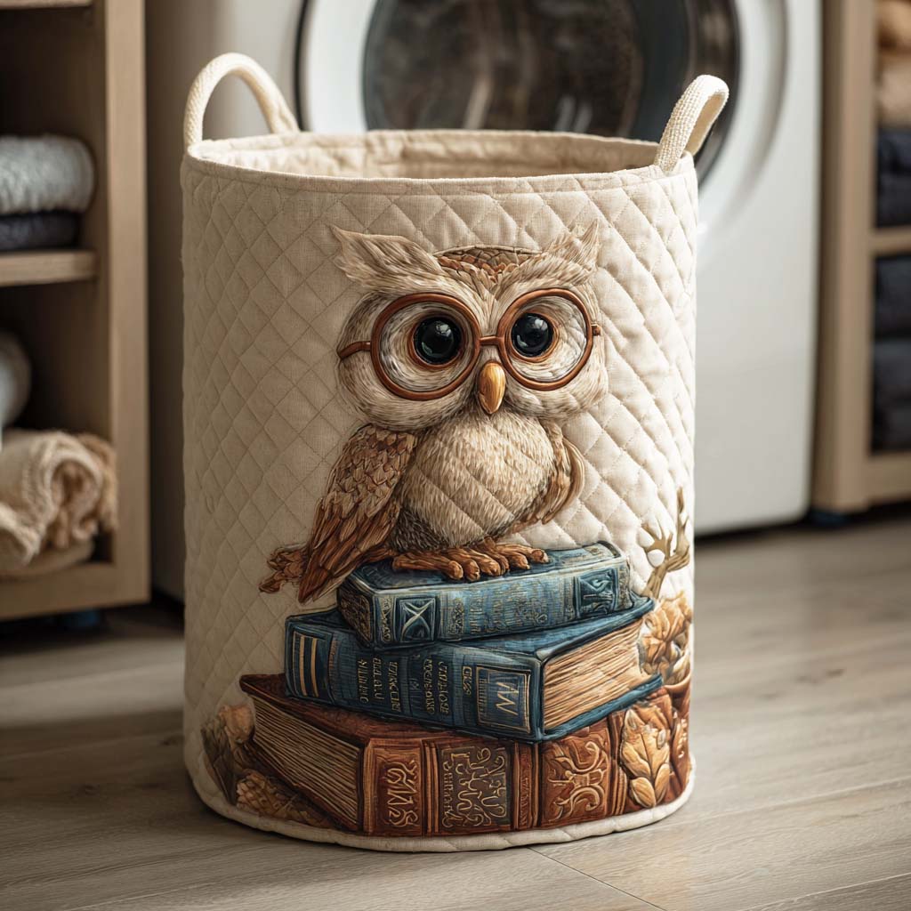 Owl Chapter Laundry Basket Laundry Gifts, Housewarming Gift Ideas, Mother's Day Gifts