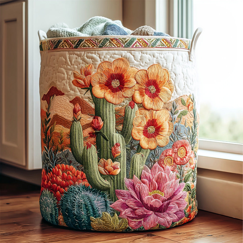 Painted Desert Laundry Basket Laundry Gifts, Housewarming Gift Ideas, Mother's Day Gifts