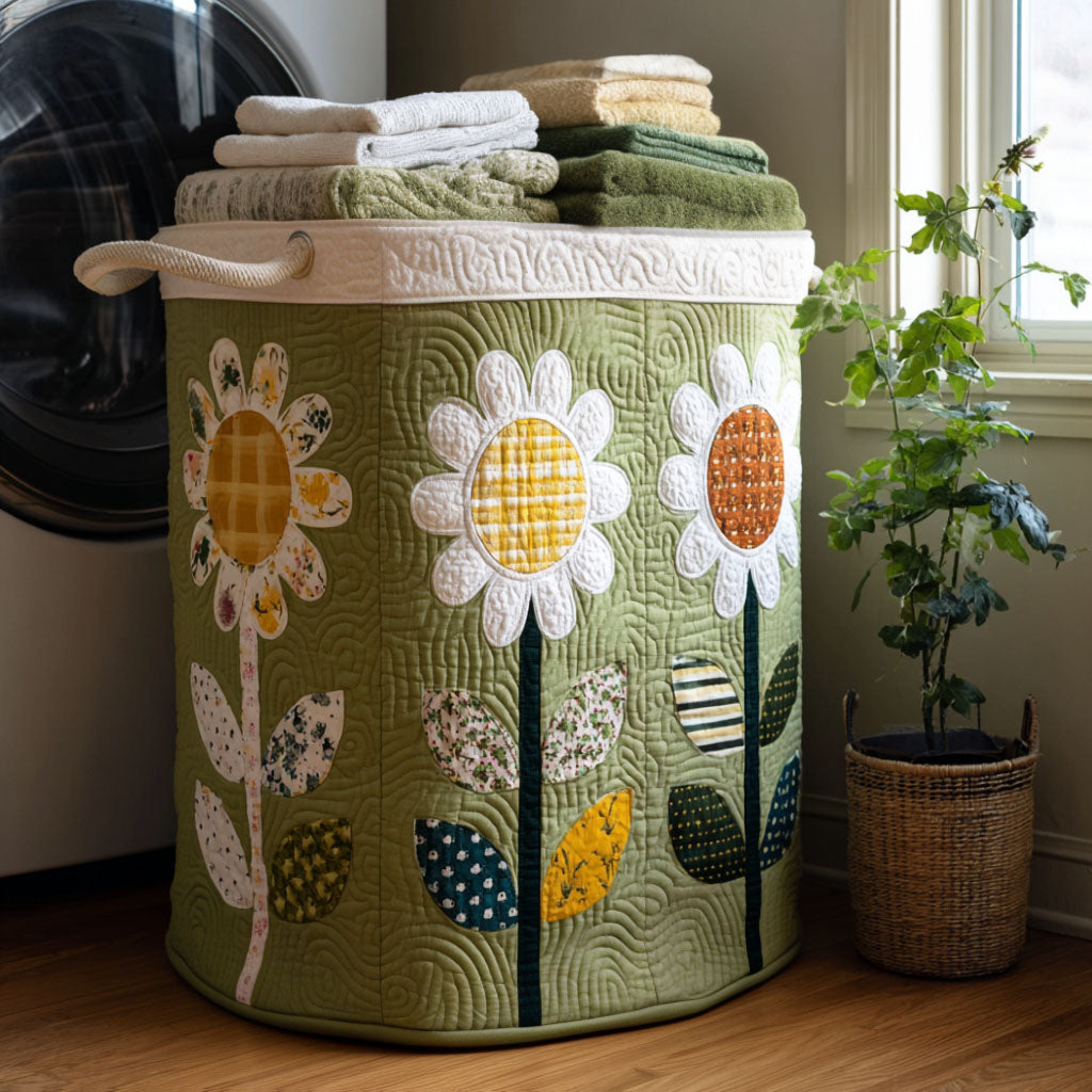 Petal Patch Parade Laundry Basket Laundry Gifts, Housewarming Gift Ideas, Mother's Day Gifts