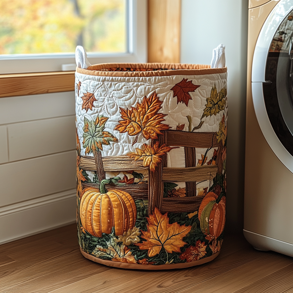 Pumpkin Charm Laundry Basket Laundry Gifts, Housewarming Gift Ideas, Mother's Day Gifts