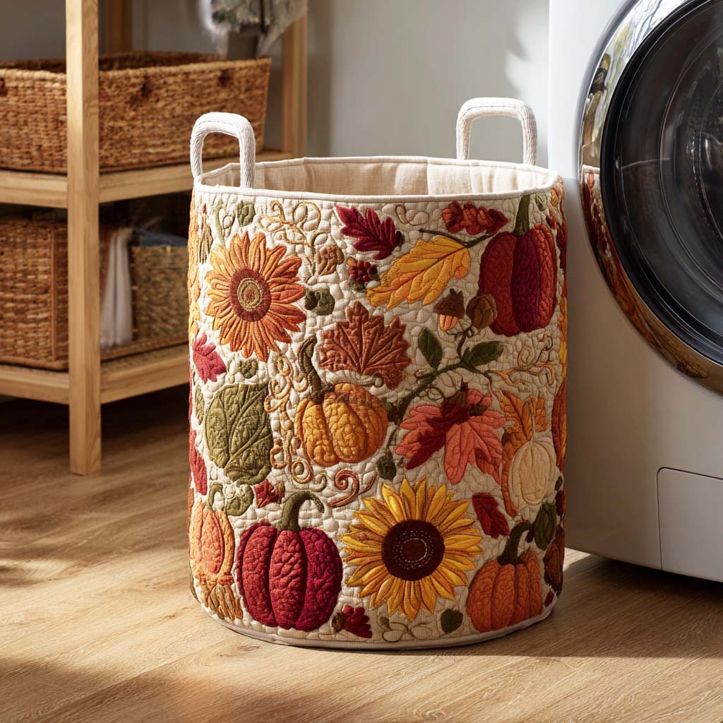 Pumpkin Dreams Laundry Basket Laundry Gifts, Housewarming Gift Ideas, Mother's Day Gifts